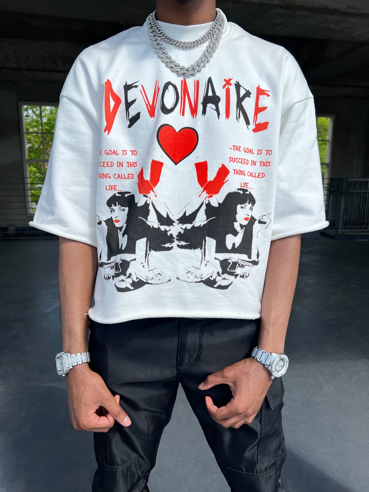 Devonaire Heavyweight Box Crop Tee