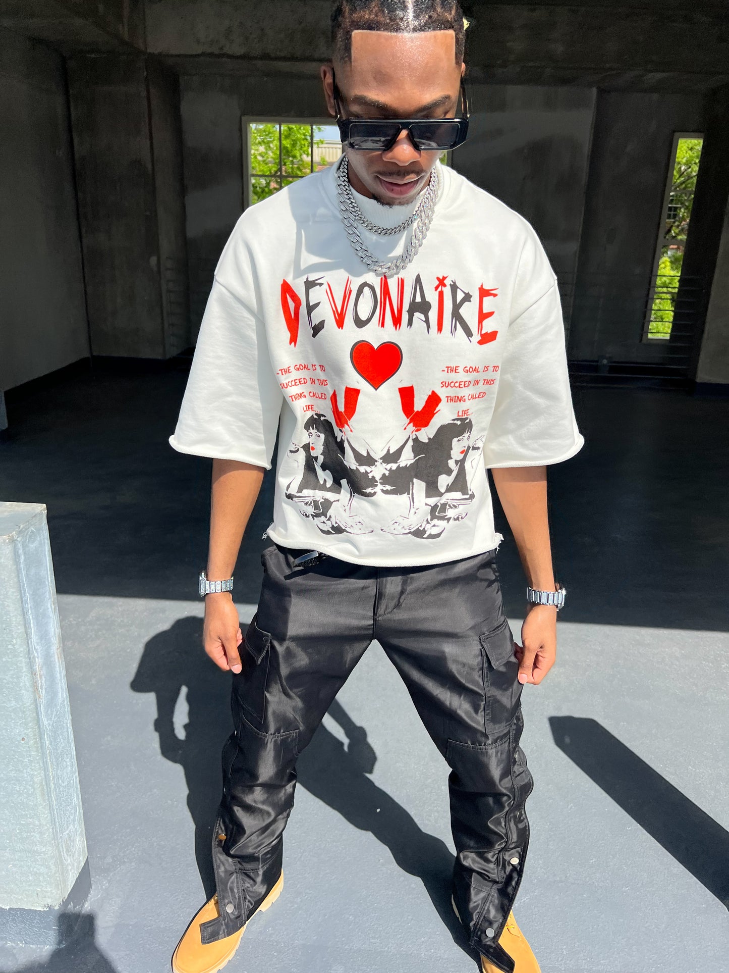 Devonaire Heavyweight Box Crop Tee